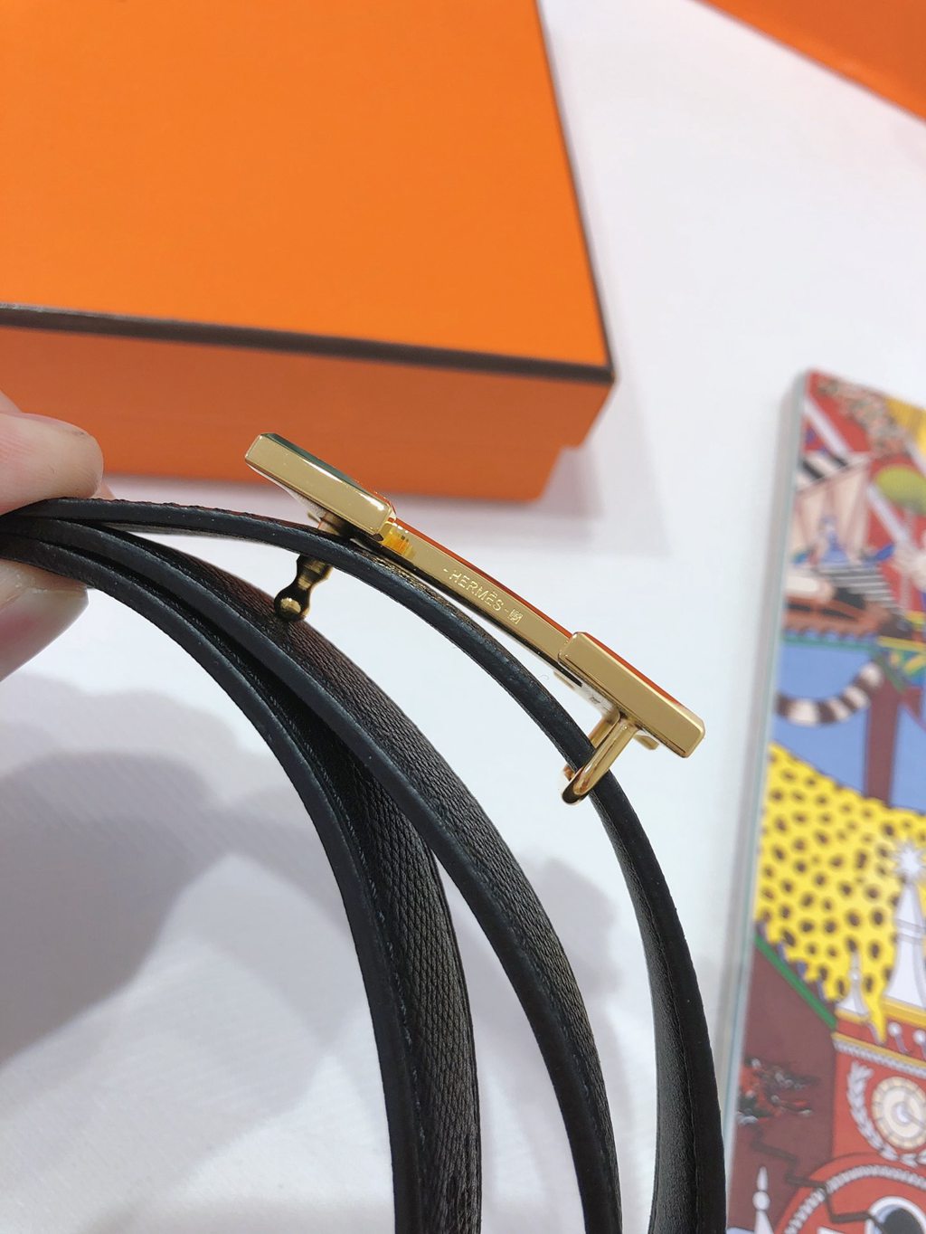 H**mes belts 24mm